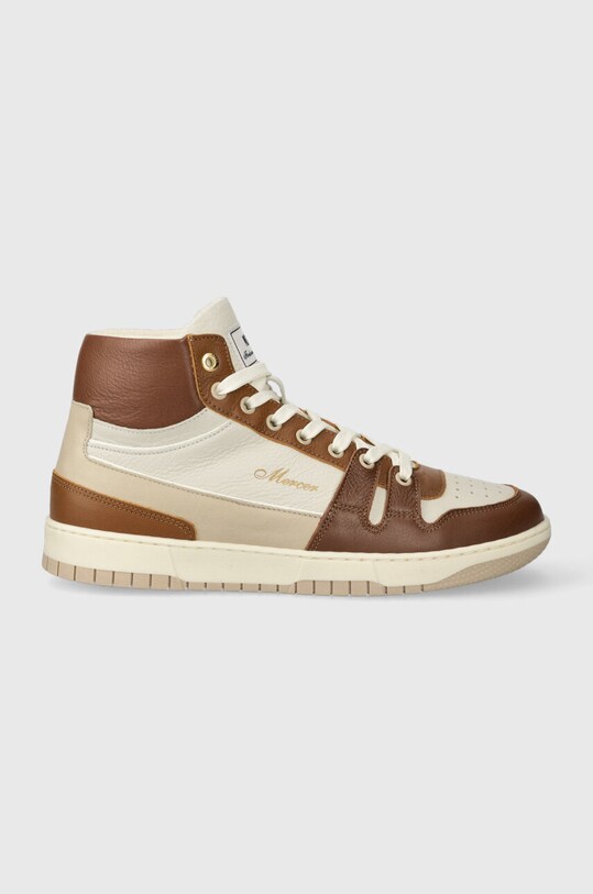 The Mercer Brand sneakers din piele The Brooklyn High înalt maro ME233014.156
