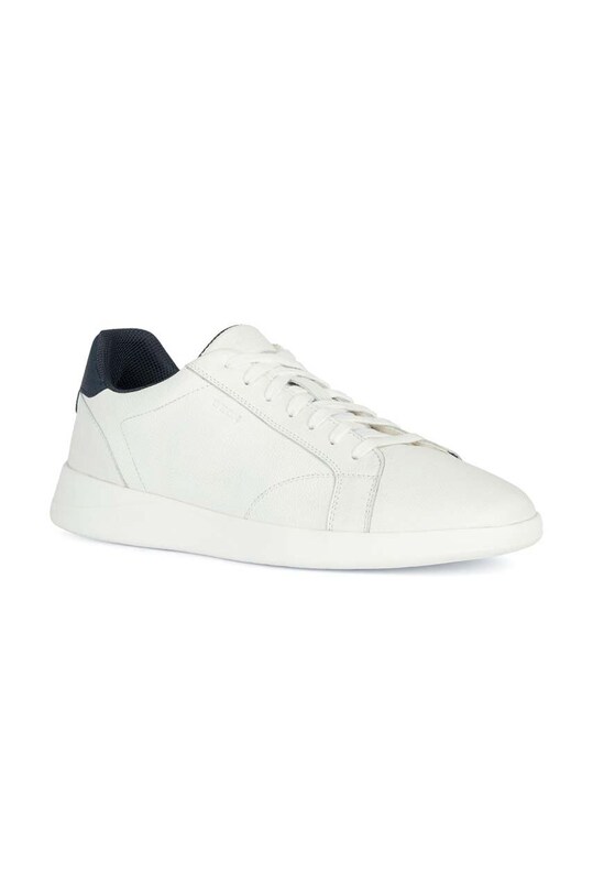 Kožené sneakers boty Geox U KENNET A U256FA.00047.C1000 bílá AW23