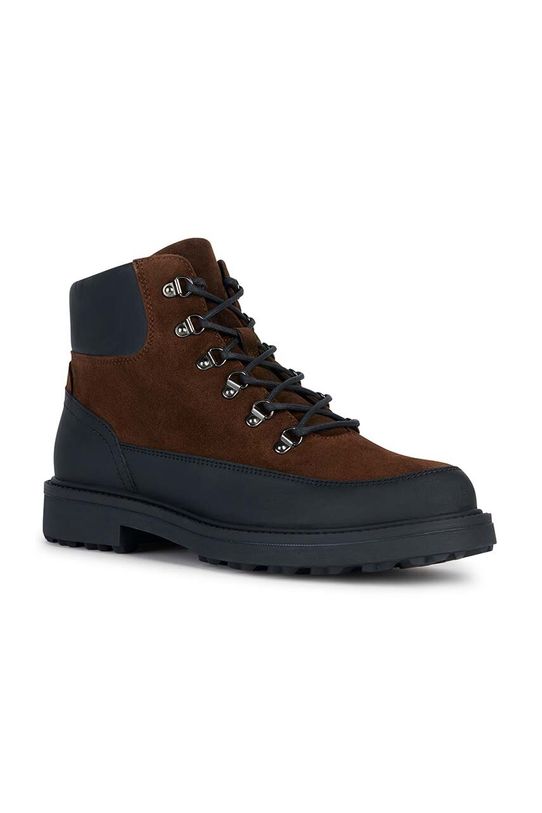 Geox trapery zamszowe U LAGORAI + GRIP B U36G0B.00023.C6003 brązowy AW23