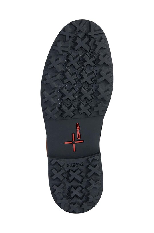 Semišové členkové topánky Geox U LAGORAI + GRIP B U36G0B.00023.C6003