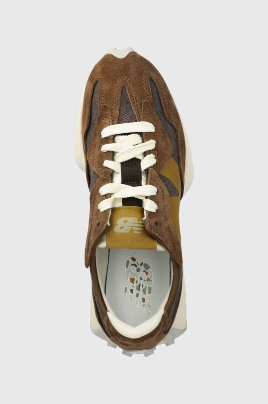Tenisky New Balance U327WPD hnědá U327WPD