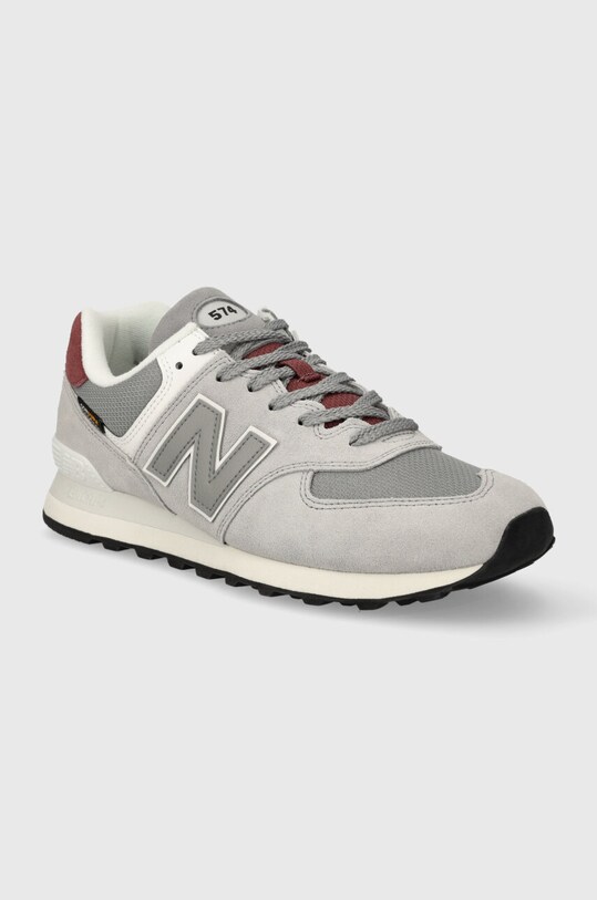 Semišové tenisky New Balance U574KBR U574KBR sivá AW23