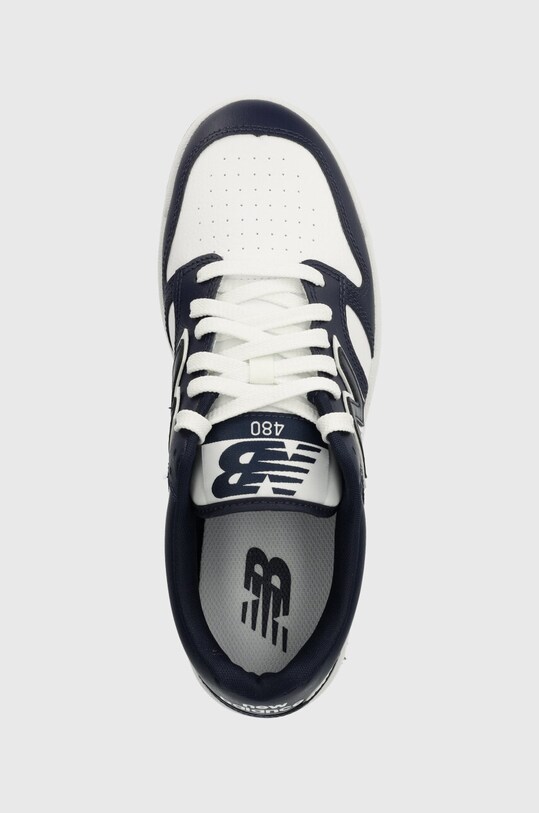New Balance sneakers din piele BB480LHJ bleumarin BB480LHJ