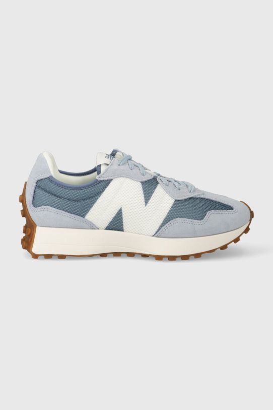 Tenisky New Balance MS327MQ semišová kůže modrá MS327MQ