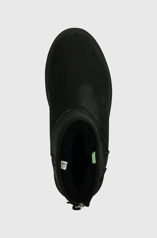 Suicoke śniegowce zamszowe Els-M2ab czarny OG305M2ab