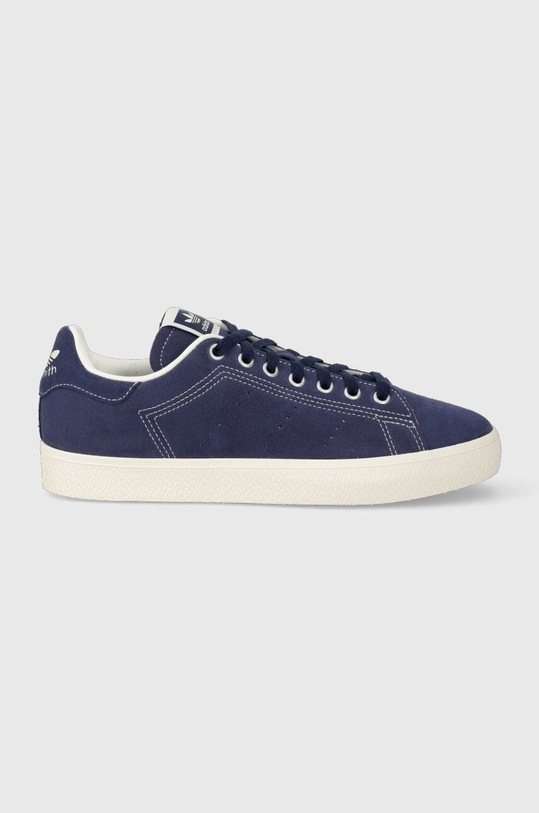 Замшевые кроссовки adidas Originals STAN SMITH замш тёмно-синий ID2046