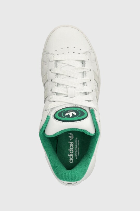 Кожени маратонки adidas Originals Campus 00s бял ID2067