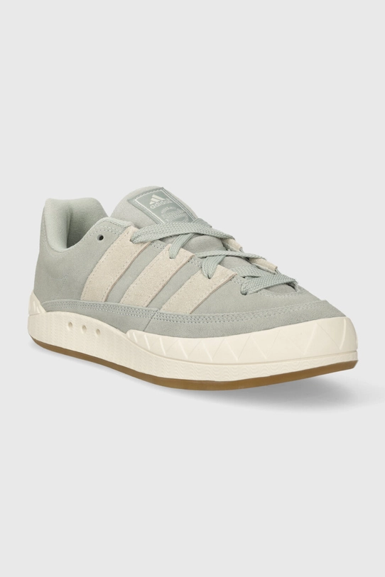 Tenisice od brušene kože adidas Originals ADIMATIC IE9863 siva AW23