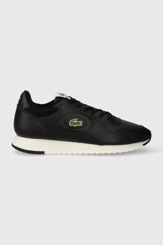 Lacoste sneakersy skórzane LINETRACK 2231 SMA syntetyczny czarny 46SMA0012