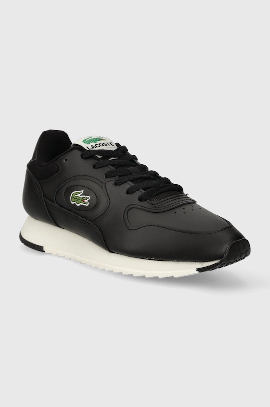 Lacoste sneakersy skórzane LINETRACK 2231 SMA 46SMA0012 czarny AW23