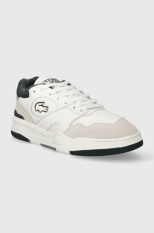 Lacoste sneakersy skórzane LINESHOT 223 3 SMA 46SMA0088 biały SS24