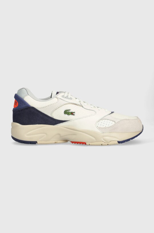 Lacoste sneakers in pelle STORM 96 VTG 223 3 SMA pelle fiore beige 46SMA0093