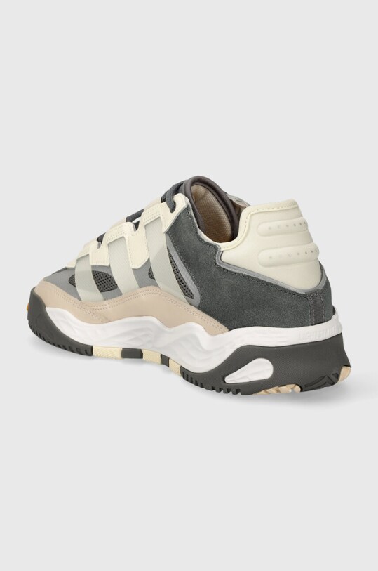Obuv Kožené tenisky adidas Originals Niteball ID8072 sivá