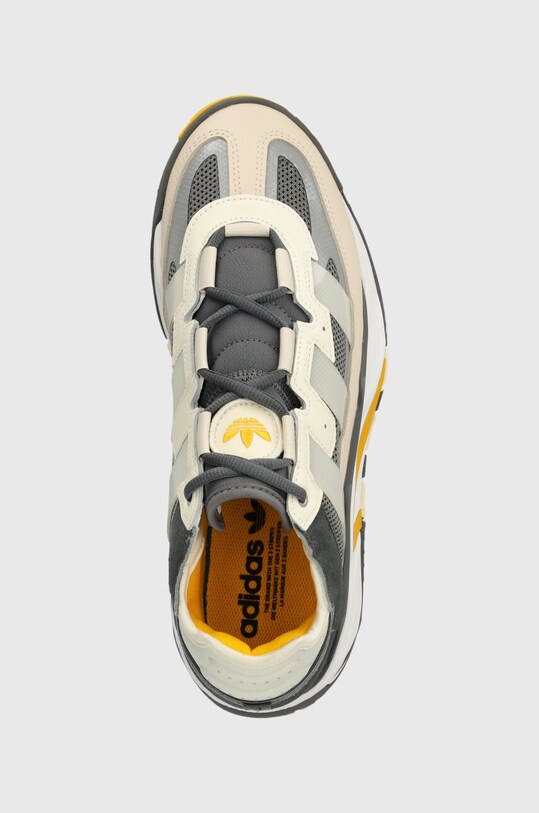 Kožené tenisky adidas Originals Niteball sivá ID8072