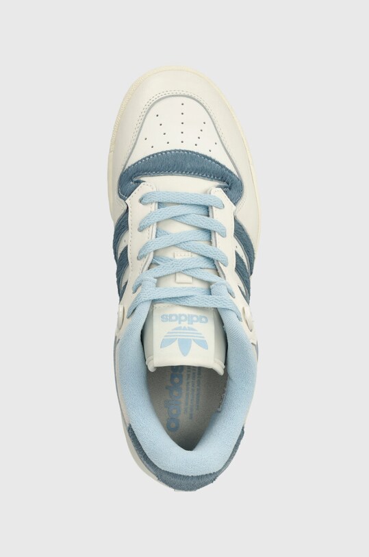 Kožené tenisky adidas Originals Rivalry Low 86 béžová IE7137