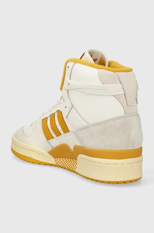 Obuwie adidas Originals sneakersy skórzane Forum 84 Hi IG0053 beżowy
