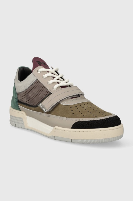 Filling Pieces sneakersy skórzane Low Top Blaze 10125691002 szary AW23