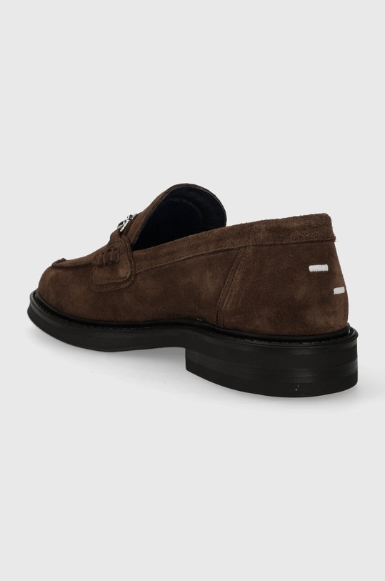 Obuwie Filling Pieces mokasyny zamszowe Loafer Suede 44222791909 brązowy