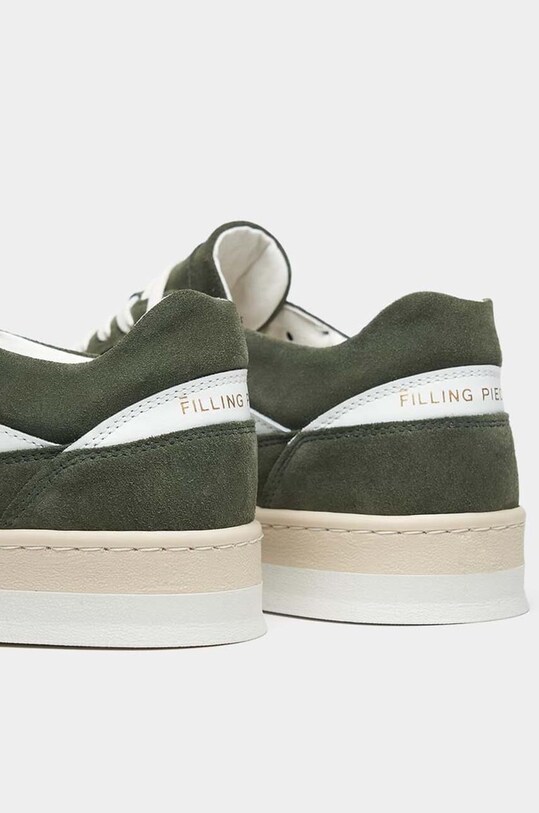 Замшеві кросівки Filling Pieces Ace Spin зелений 70033491286