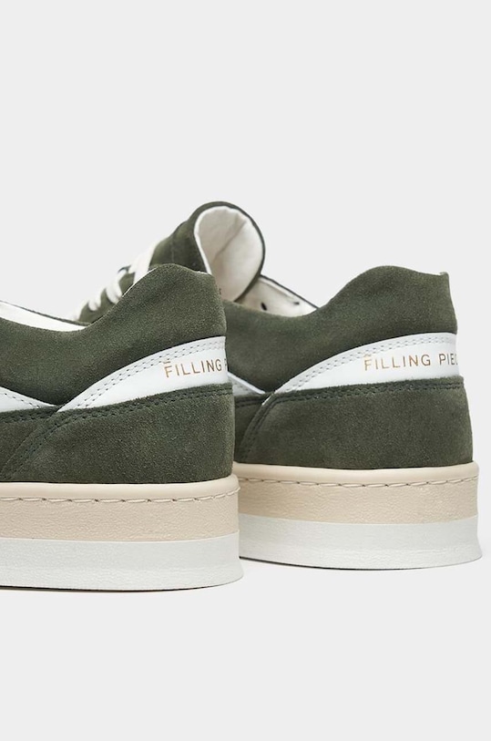 Filling Pieces sneakers din piele întoarsă Ace Spin verde 70033491286