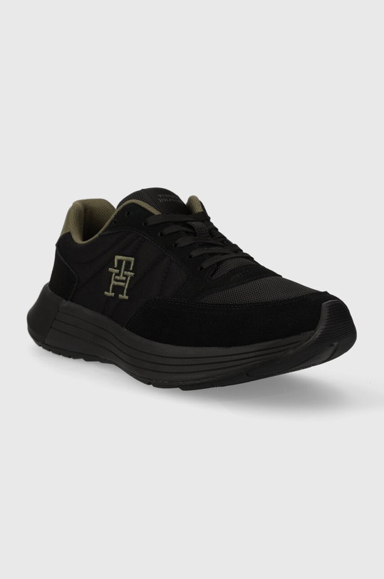 Tommy Hilfiger sneakersy CLASSIC ELEVATED RUNNER MIX FM0FM04636 czarny AW23