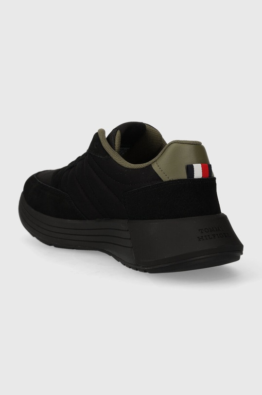 Obuwie Tommy Hilfiger sneakersy CLASSIC ELEVATED RUNNER MIX FM0FM04636 czarny