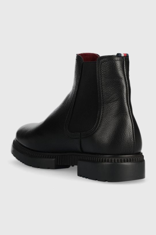 Взуття Шкіряні черевики Tommy Hilfiger COMFORT CLEATED THERMO LTH CHEL FM0FM04650 чорний