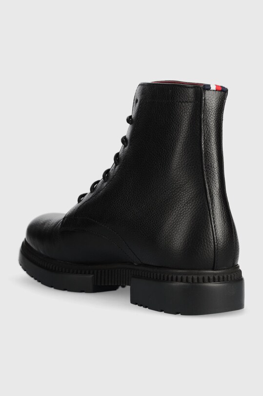 Обувь Кожаные ботинки Tommy Hilfiger COMFORT CLEATED THERMO LTH BOOT FM0FM04651 чёрный