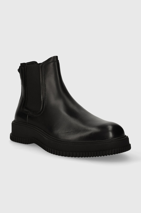 Tommy Hilfiger sztyblety skórzane TH EVERYDAY CLASS TERMO LTH CHEL FM0FM04656 czarny AW23