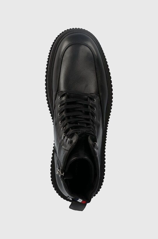 Кожаные ботинки Tommy Hilfiger TH EVERYDAY CLASS TERMO LTH BOOT чёрный FM0FM04658