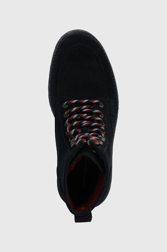 Замшевые кроссовки Tommy Hilfiger TH AMERICAN SUEDE BOOT тёмно-синий FM0FM04667