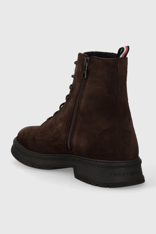 Obuwie Tommy Hilfiger buty zamszowe HILFIGER CORE SUEDE BOOT FM0FM04674 brązowy