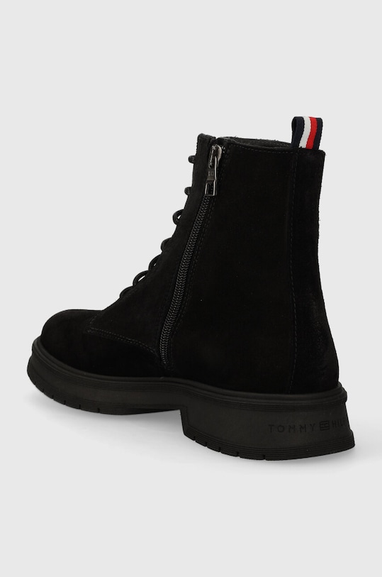 Обувки Велурени обувки Tommy Hilfiger HILFIGER CORE SUEDE BOOT FM0FM04674 черен