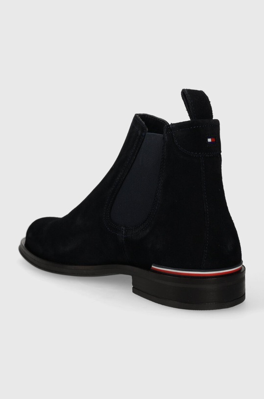 Обувки Велурени боти челси Tommy Hilfiger CORE RWB HILFIGER SUEDE CHELSEA FM0FM04757 тъмносин