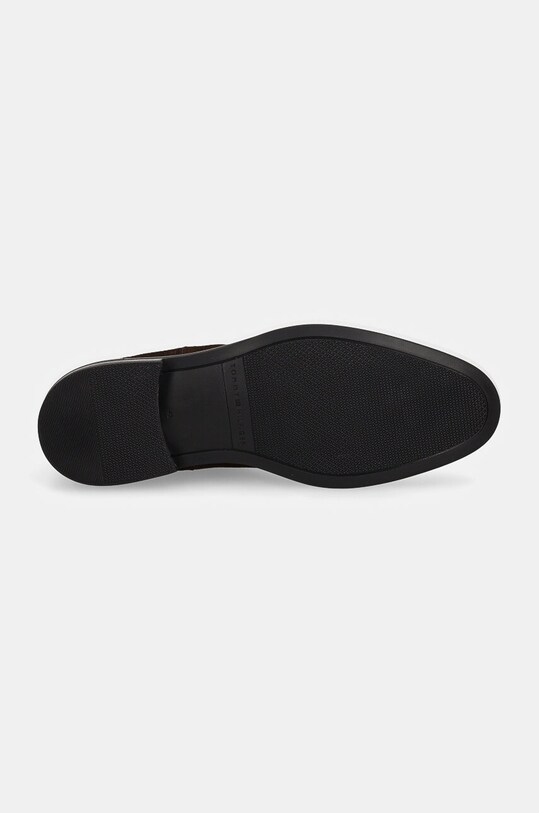 Tommy Hilfiger sztyblety zamszowe CORE RWB HILFIGER SUEDE CHELSEA FM0FM04757 brązowy