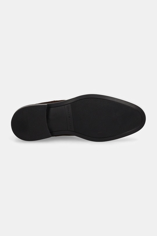 Tommy Hilfiger sztyblety zamszowe CORE RWB HILFIGER SUEDE CHELSEA FM0FM04757 brązowy