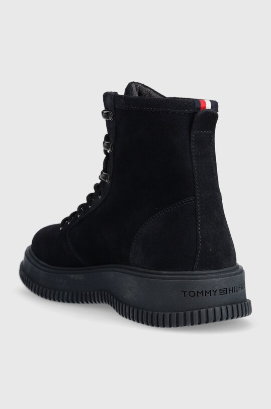 Взуття Замшеві кросівки Tommy Hilfiger TH EVERYDAY CLASS W SUEDE HOOKS FM0FM04762 темно-синій
