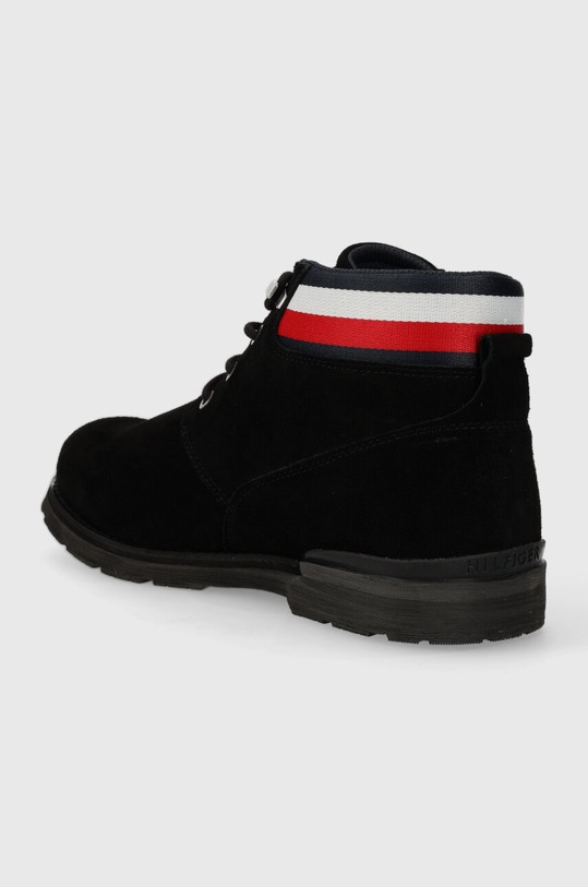 Boty Semišové boty Tommy Hilfiger CORE HILFIGER SUEDE BOOT FM0FM04800 černá