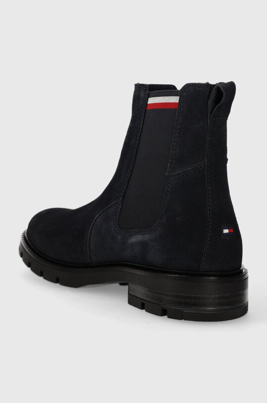 Obuv Semišové topánky chelsea Tommy Hilfiger CORPOARTE HILFIGER SUEDE CHELSEA FM0FM04803 tmavomodrá