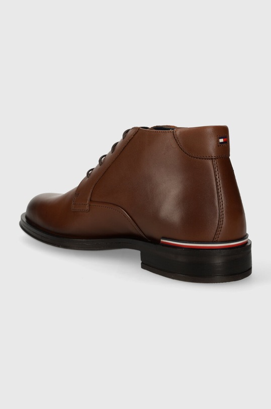 Взуття Шкіряні черевики Tommy Hilfiger CORE RWB HILFIGER LTH L BOOT FM0FM04804 коричневий