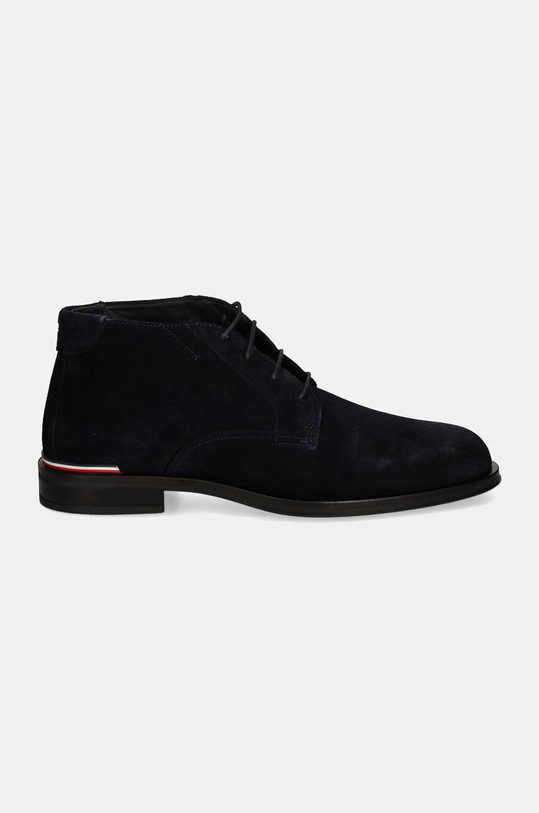 Замшевые кроссовки Tommy Hilfiger CORE RWB HILFIGER SUEDE L BOOT FM0FM04805 тёмно-синий AW24