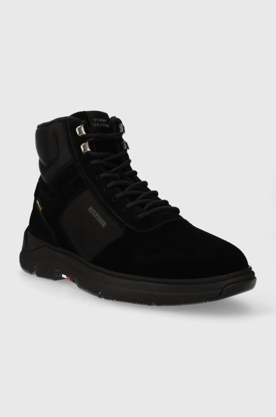 Tommy Hilfiger sneakersy CORE W MIX CORDURA HYBRID BOOT FM0FM04807 czarny AW23
