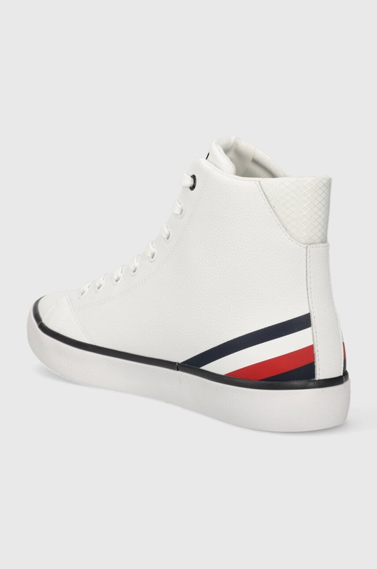 Obuwie Tommy Hilfiger trampki skórzane TH HI VULC CORE LTH FM0FM04816 biały