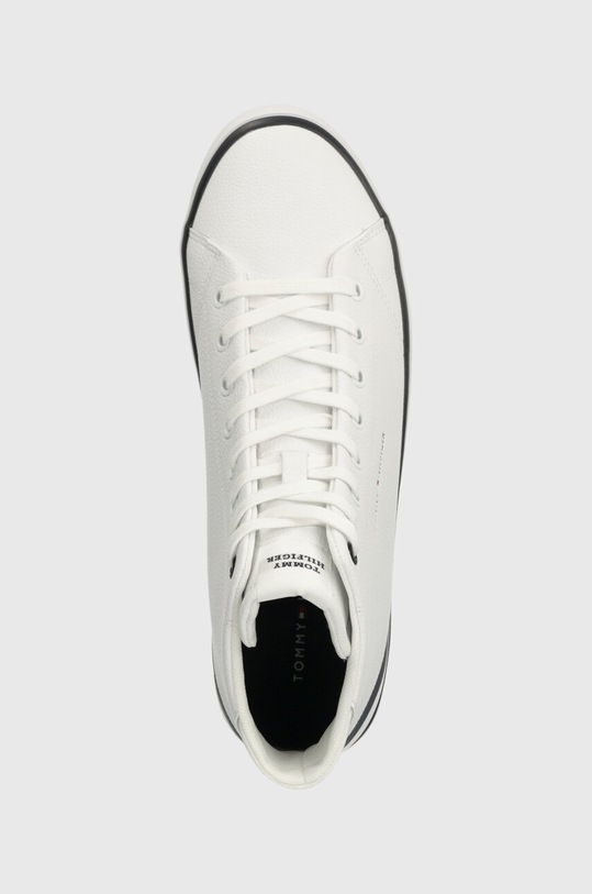 Tommy Hilfiger trampki skórzane TH HI VULC CORE LTH biały FM0FM04816