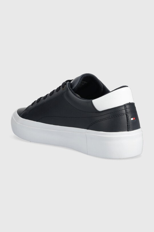 Obuwie Tommy Hilfiger sneakersy skórzane MODERN VULC LTH LOW WL FM0FM04819 granatowy