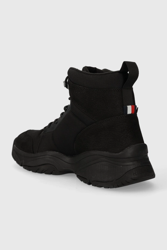 Obuća Tenisice Tommy Hilfiger OUTDOOR SNK BOOT LTH CORDURA FM0FM04838 crna