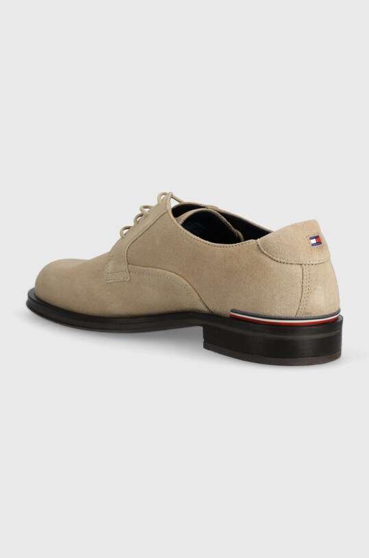 Обувки Половинки обувки от велур Tommy Hilfiger CORE RWB HILFIGER SUEDE SHOE FM0FM04868 бежов