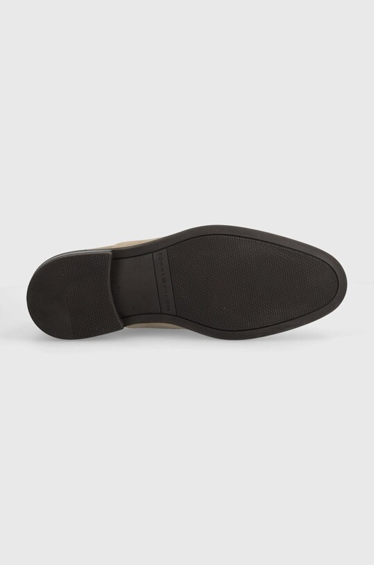 Половинки обувки от велур Tommy Hilfiger CORE RWB HILFIGER SUEDE SHOE FM0FM04868 бежов