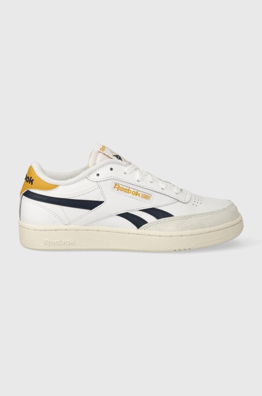 Reebok sneakersy skórzane Club C Revenge skóra zamszowa biały ID9315.100033028
