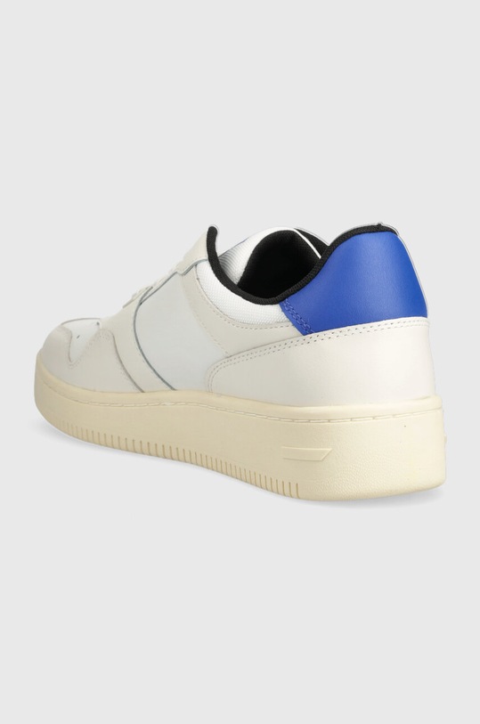 Boty Kožené sneakers boty Tommy Jeans TJM BASKET COLOR EM0EM01255 bílá